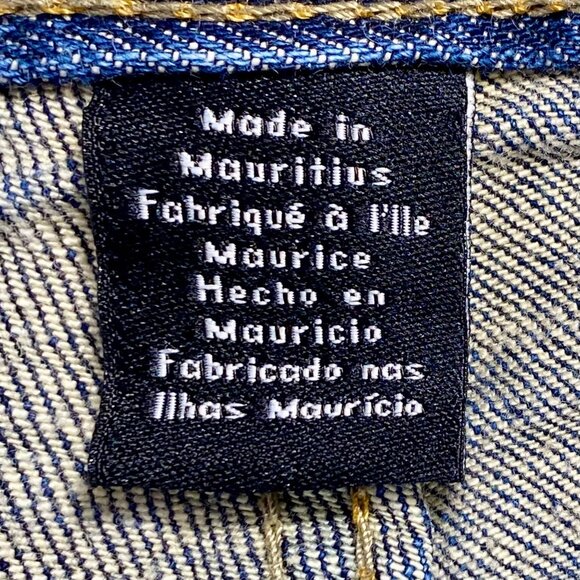 Calvin Klein Jeans Women's Size 8 Lean Bootcut Dark Wash Flap Pocket EUC - Picture 14 of 15